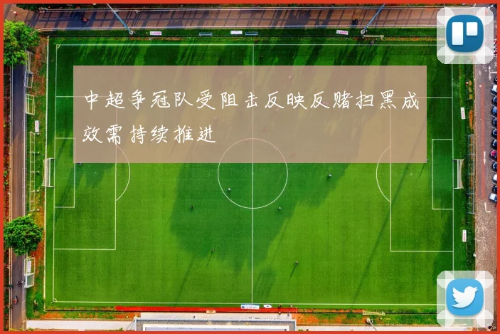 中超争冠队受阻击反映反赌扫黑成效需持续推进